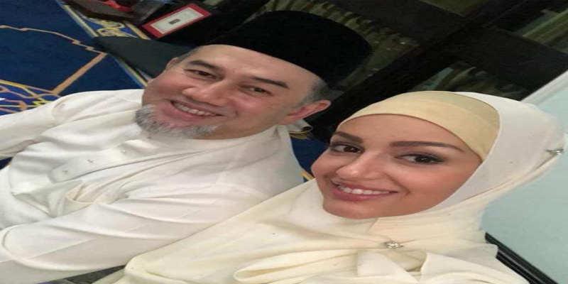 ملك ماليزيا يتزوج ملكة جمال موسكو بعد اعتناقها الإسلام